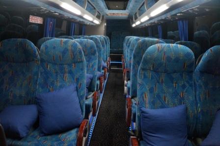 29+1+1 interior of King long Coach